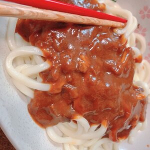 残り物カレーうどん